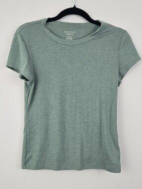 Green American Eagle Soft Baby Tee